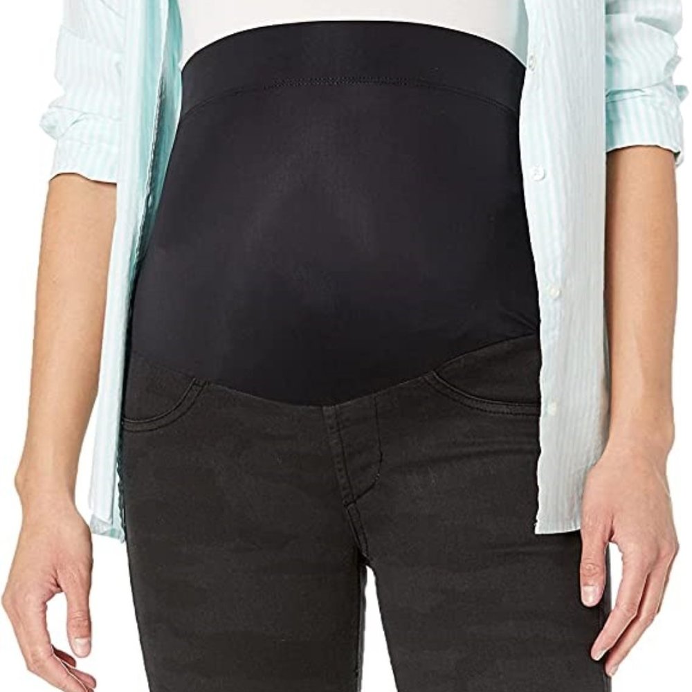 James Jeans Maternity Twiggy External Espionage Pattern NWT Size 27